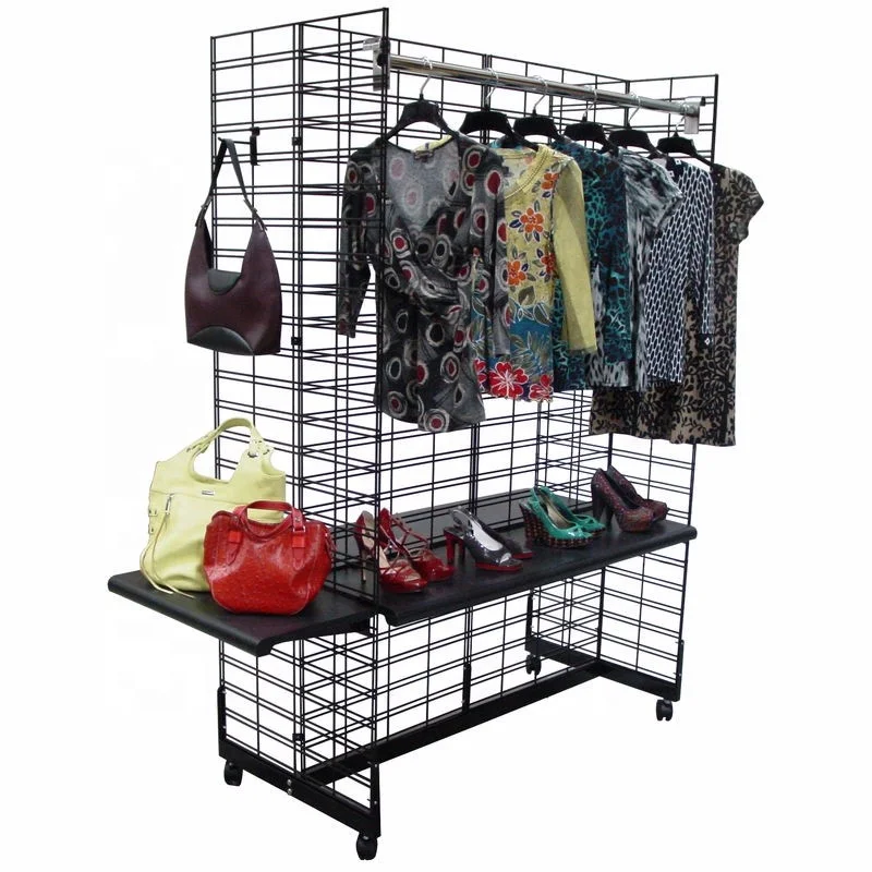 Ownace Metal Wall Plate Rack Shopping Mall Display Stand Hot Sale Metal Wall Display Rack