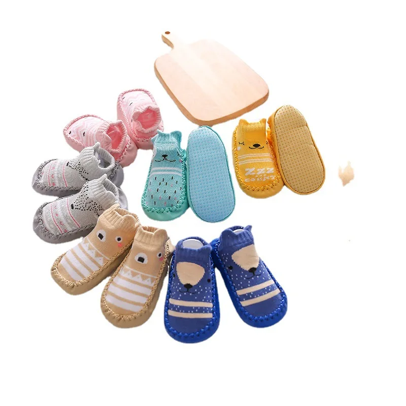 2022 new clothing Cartoon Newborn Baby Girls Boys Anti-Slip Socks