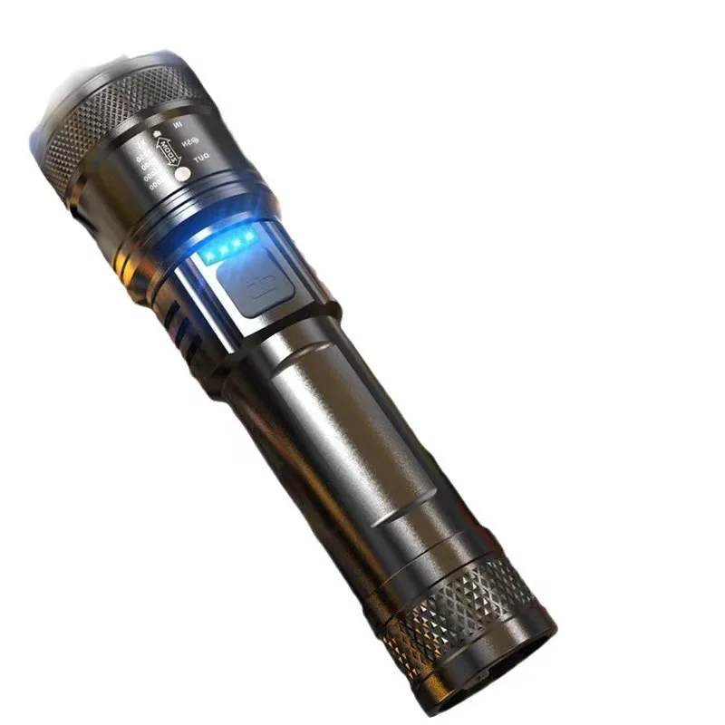 Outdoor B300 300Lm IPX4 Led Flashlight Long Range Powerful Rechargeable Mobile torch lights
