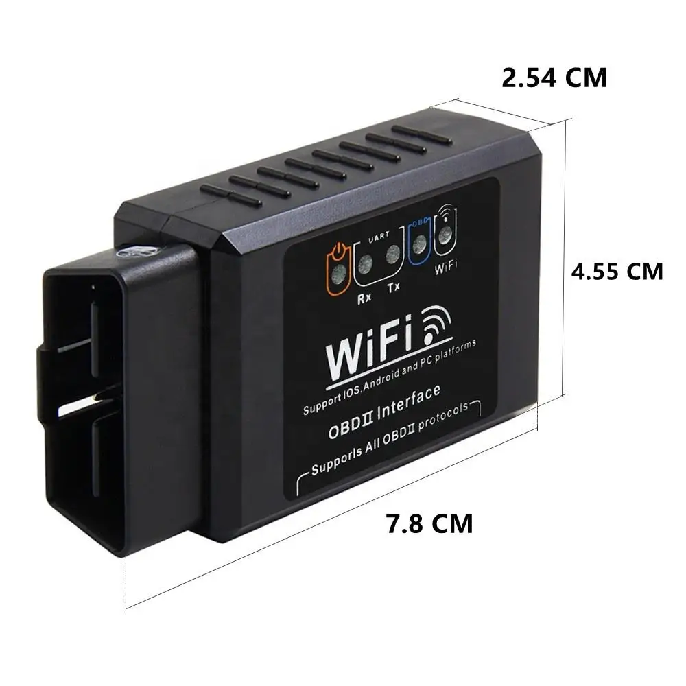 WIFI V1.5 Car Diagnostic Engine Check Reader OBD2 Wifi Scanner ELM327 Support IOS Android Symbia Windows Car Diagnostic Tool