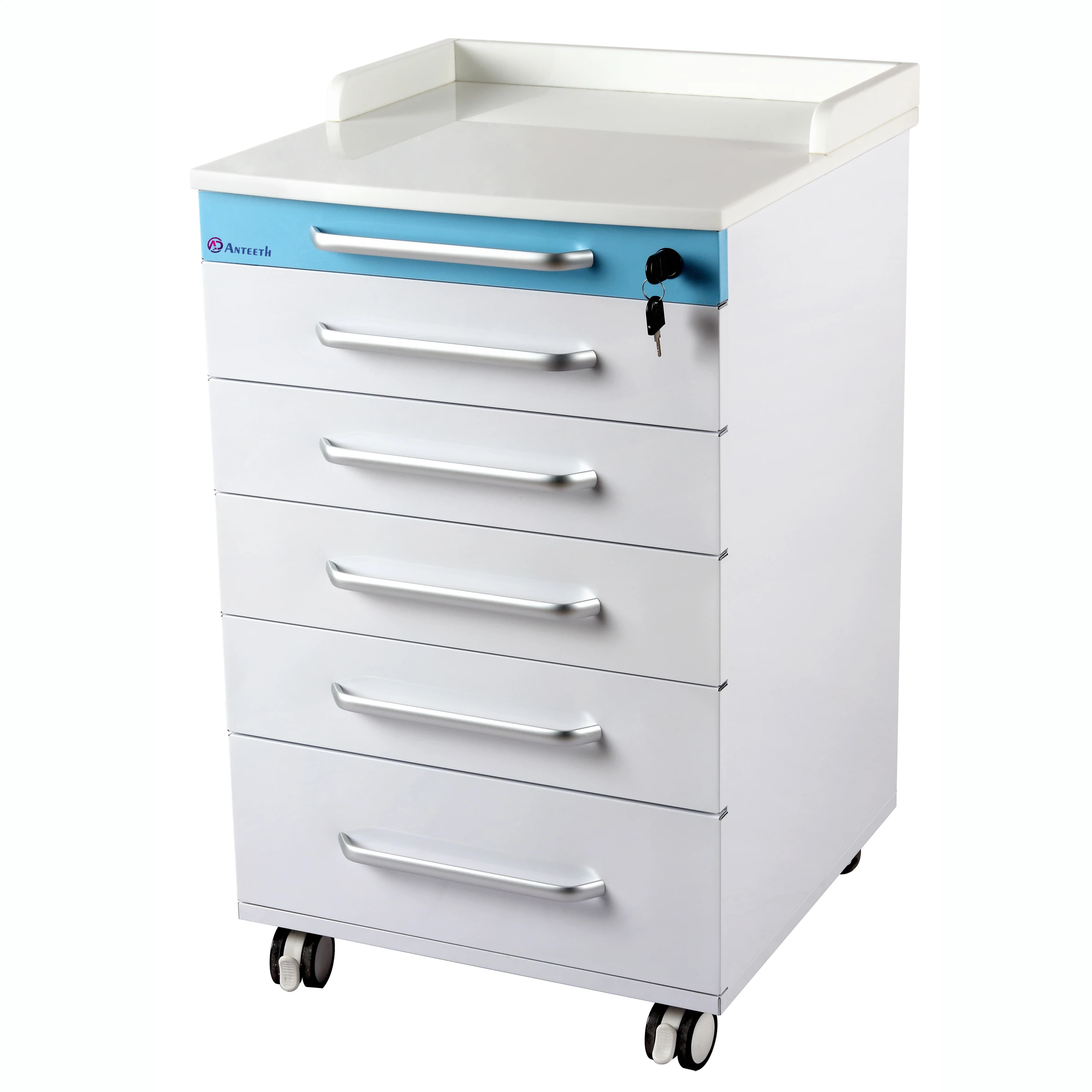 Yimmi Metal Body Medical Storage Cabinet With Drawers Wheels With Brake Laboratory Dental Office Cabinet Modern Dental Cabinets