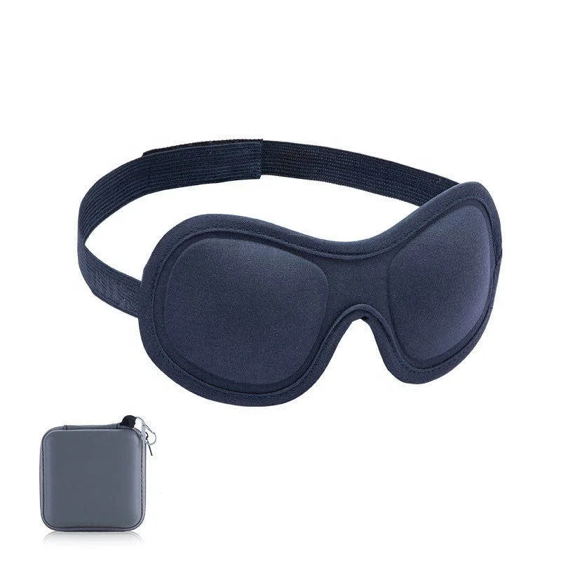 
Быстрая доставка, индивидуальные 3D синие прочные накладки для глаз для сна, накладные ресницы этап с печатным логотипом для путешествий 