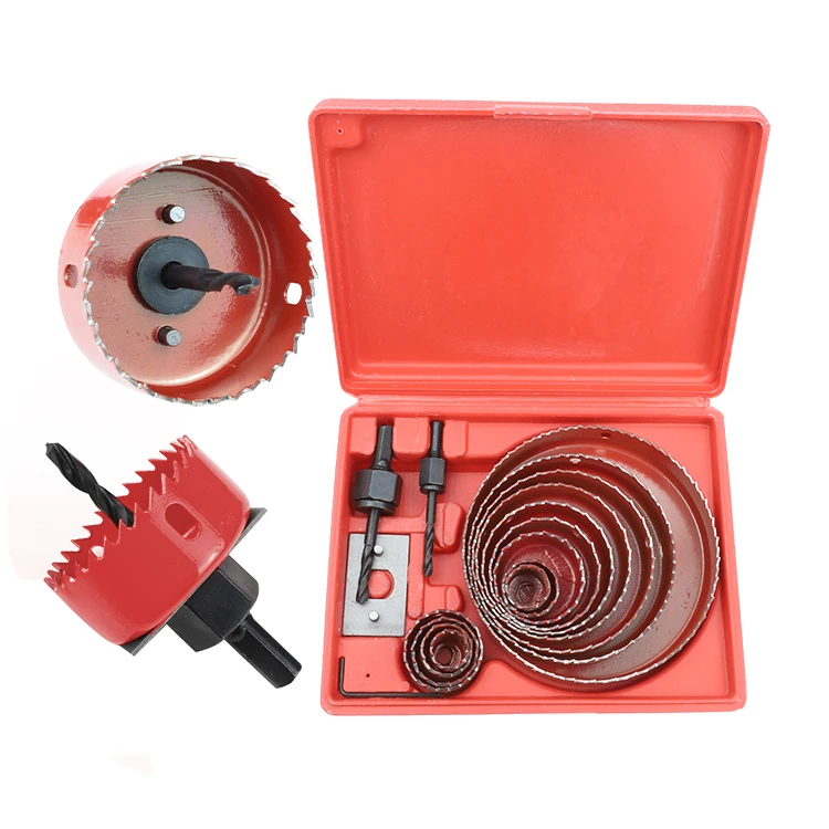 
Professional #50 Steel 19-127mm Metal Hole Saw Kit Wood Hole Saw Cutter 