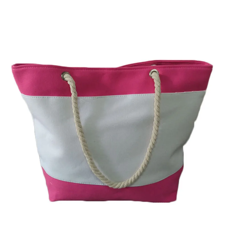 
Eco Bag Wholesale Personalized Spliced Cleanable Ability To Fold Baby Bottle Bags Reusable Grocery Bags 