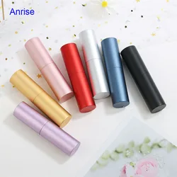 Ready To Ship 5ml 10ml Refill Colors Matte Aluminum Twist Up Perfume Pump Spray Atomizer Bottle