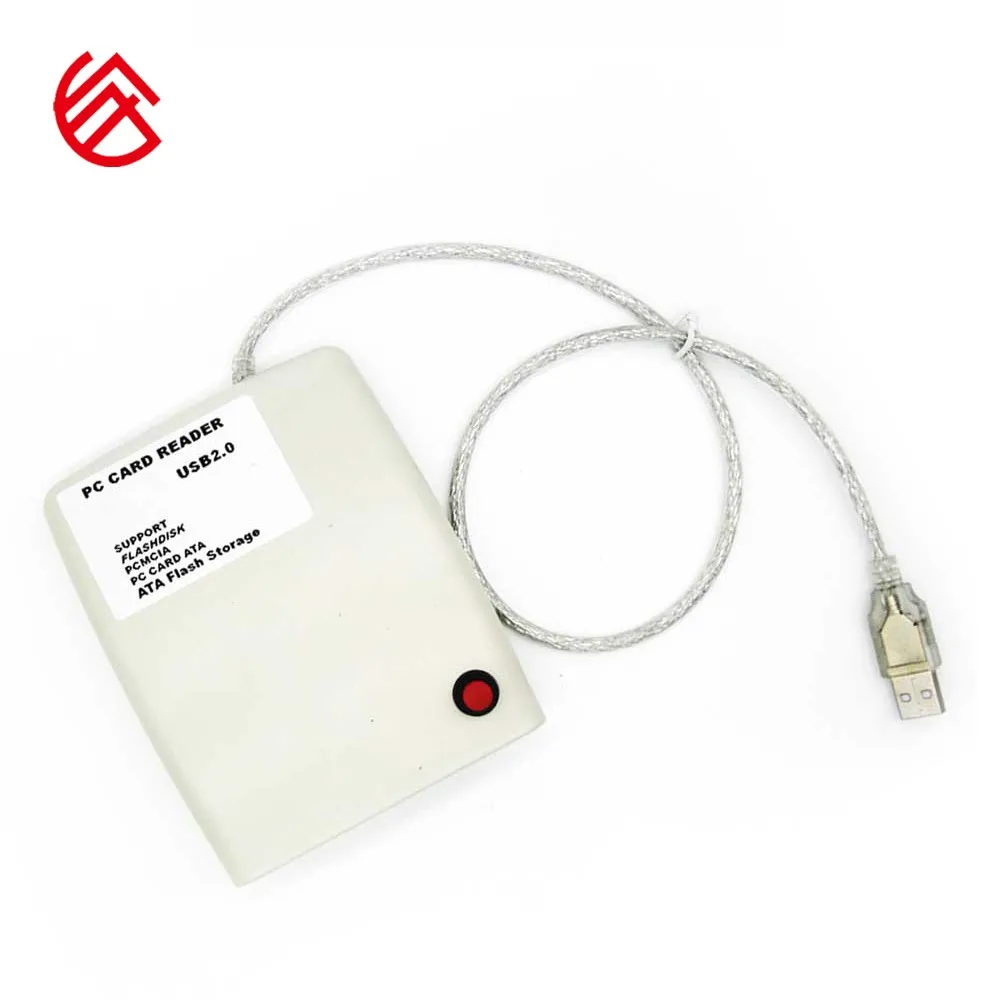 Hot Selling Product Adapter Pcmcia Card USB2.0 Plastic PCMCIA Card Reader With Switch
