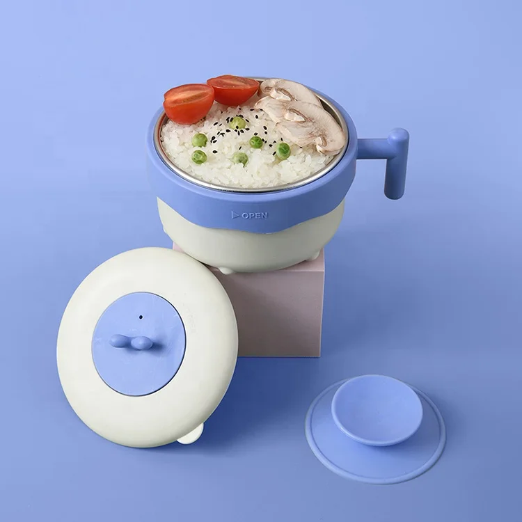 CSUE Baby bowl Eco-friendly PP Child Stainless steel  baby Feeding Bowl with Suction Lid