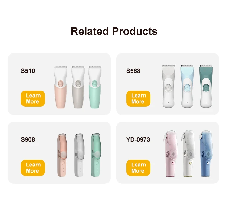 portable electric hair trimmer men/baby hair cutter