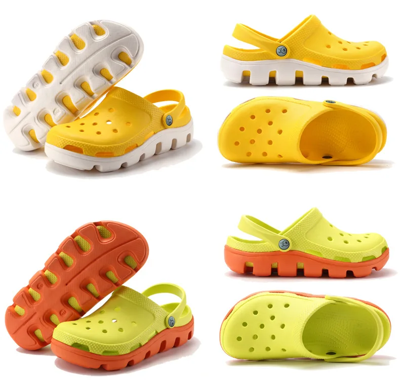 
design anti-slip clog garden men sandals slippers men's canvas slip-on clog slippers mule hand made leather comfortable 