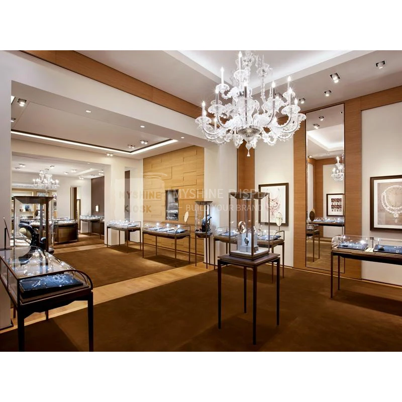 Витрина для ювелирных изделий Myshine, интерьерное украшение для магазина, витрина для драгоценностей