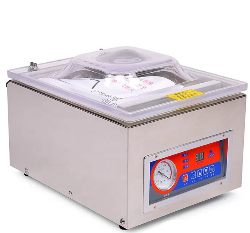 DUOQI DZ260B 220 В промышленный Настольный упаковщик пищевой вакуумный теплоизолятор упаковочная машина для пластиковых