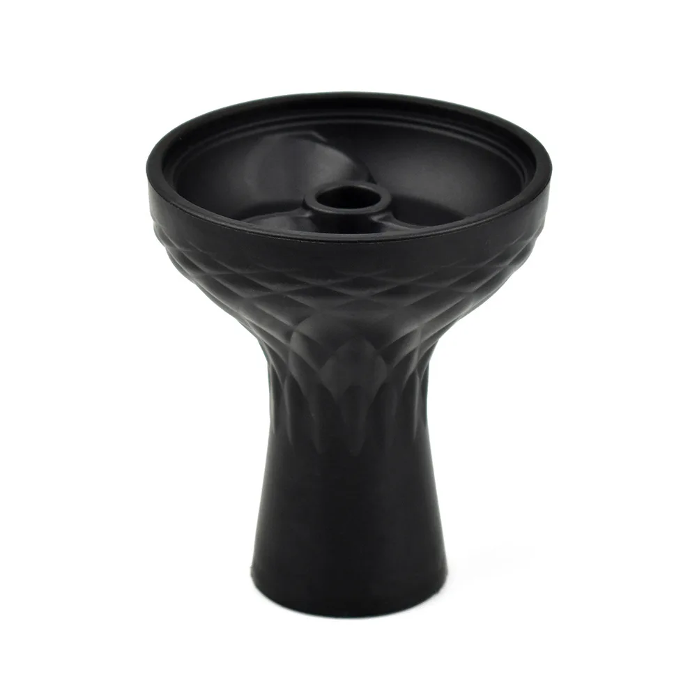 Wholesale Custom Smoking Hookah Accessories Silicone Hookah Head Ceramic Tobacco Bowl Hookah Bowl