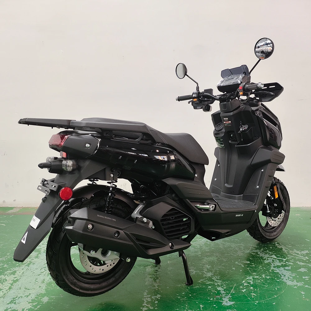 EPA DOT Certified 150CC Gas Scooters with Front and Rear Disc Brake Adult Gasoline motorcycles Moped on Sale