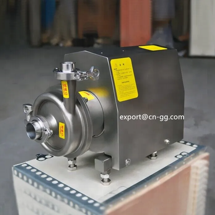 dairy milk pump small centrifugal water pump sanitary centrifugal pump