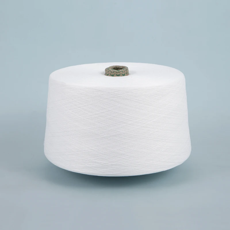 100% polyester  ring  spun  wool yarn for knitting machine  40S