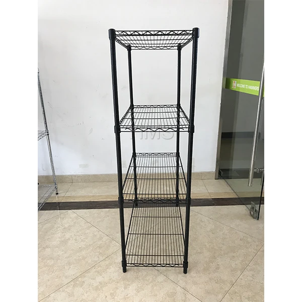 Factory Direct Price Racks Heavy Duty Wire 4-tier Kitchen Storage Rack