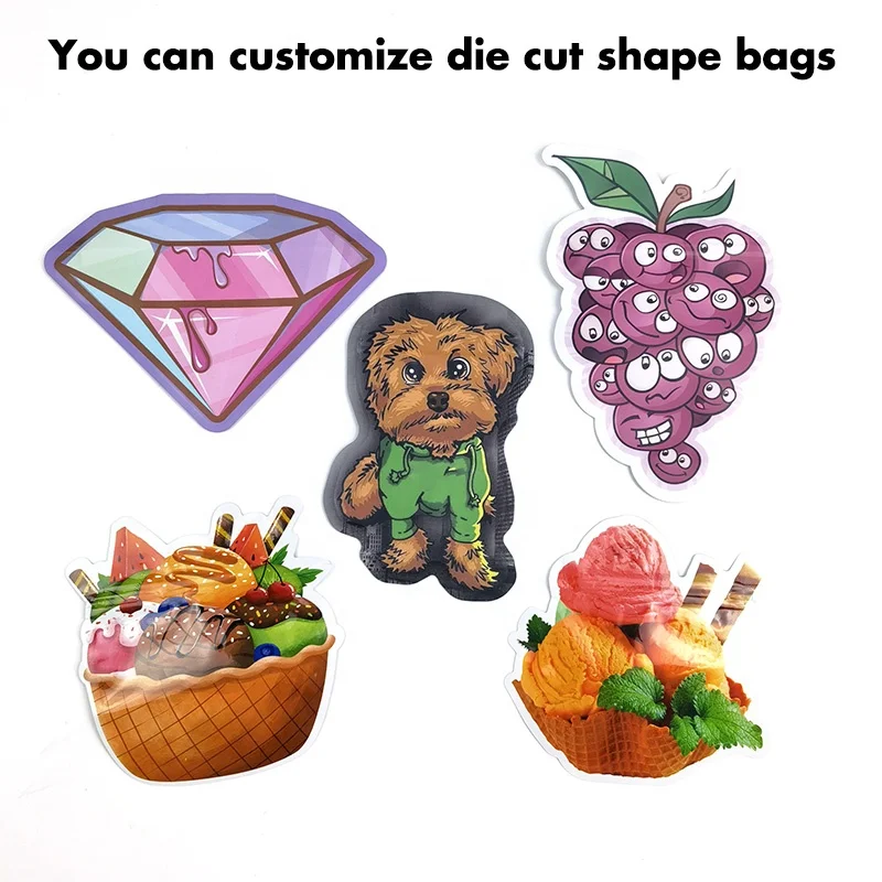 Hot Sell 23 Designs Zip Lock Mylar Bags Snacks Cheetos Chips Edibles Mylar Bags