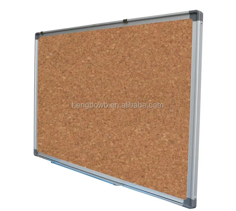 
High quality cork board /bulletin board /wall mounted message board 