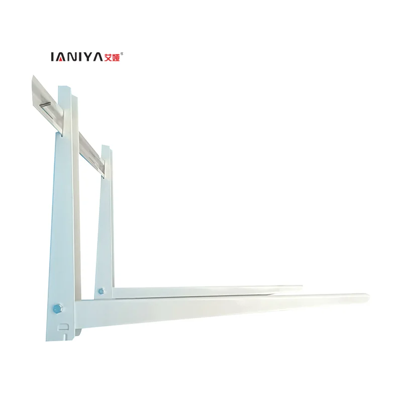 Metal Shelf Bracket Foldable Cross bar Ac Accessories Wall Mount Air Conditioner Bracket