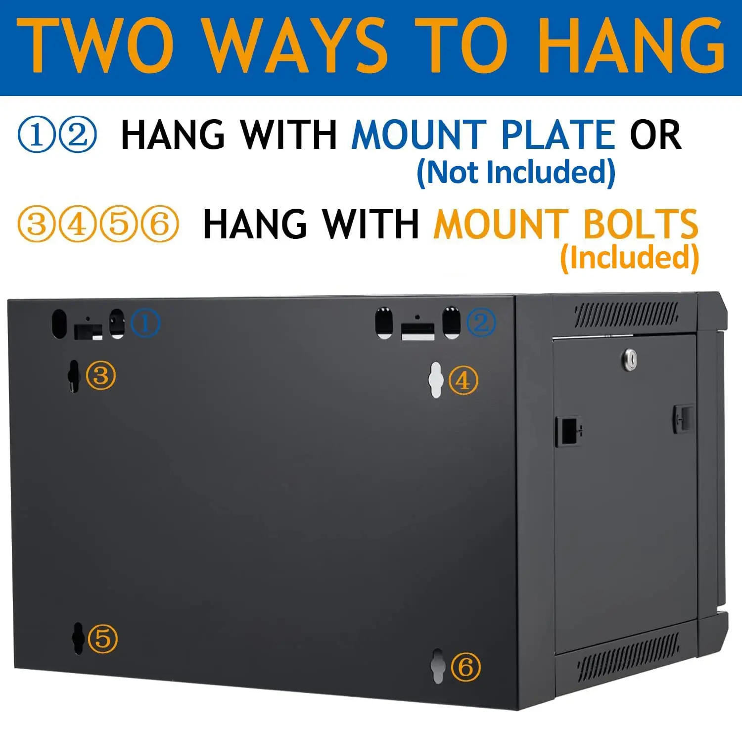 High quality 12U Wall Mount Server Cabinet Network Rack Vented Enclosure Locking Door customized cabinet telecom box