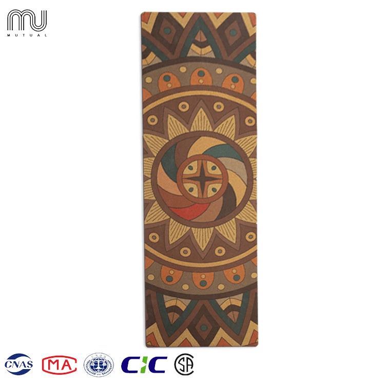 Лидер продаж, высококачественный Коврик для йоги из натурального каучука с индивидуальным логотипом, оптом с фабрики