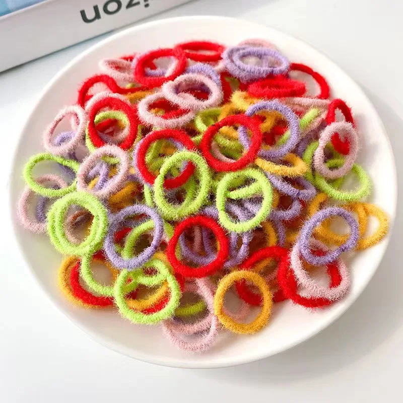 Детская маленькая резинка для девочек, резинка для головы, Детская резинка для девочек, детская резинка для волос, не режет волосы, эластичная, такая милая, привязанная голова