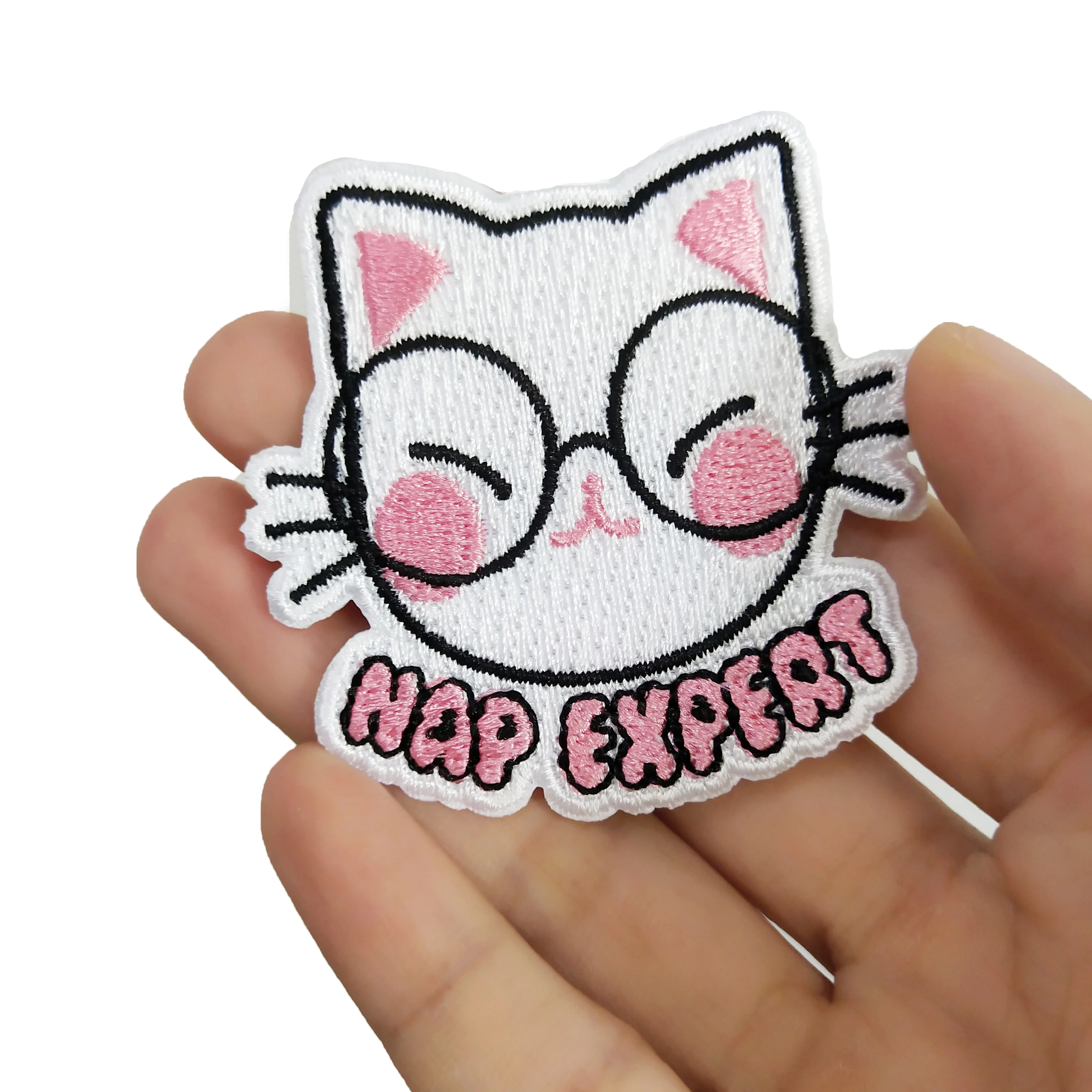 
New Trend Custom Iron On Lips Embroidery Patch Wholesale For Garment 
