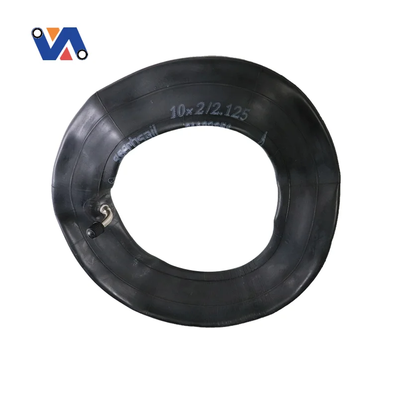 New Image 10*2.125 Inner Tube For HX X8/Kugoo HX PRO Scooter Replacement Inner Tube with Bent Valve 90 Degree