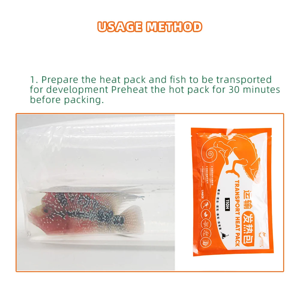 110 hours Long time Keep warming fish shipment 48 Hour Warmth for Shipping Live Corals Small Pets air-activated heat packs