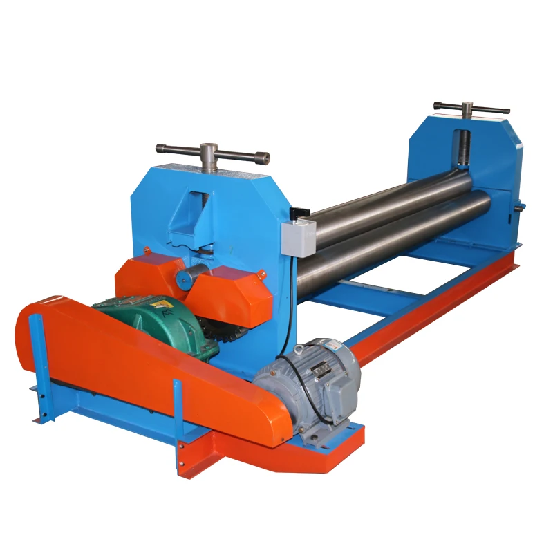 
3 Roller Automatic Electronic Sheet Metal Hydraulic Small Plate Cone Roll Rolling Bending Machine Carbon Max Copper Customized 
