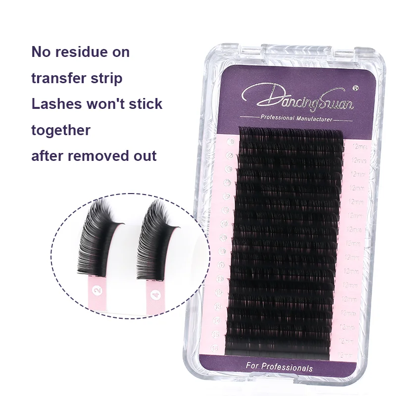 
Best Price Korean Pbt Label Trays Easy Fan Fans 25Mm Eyelashes Extensions Eyelash 0.03 Eye Lashes Extension Volume Lashes 