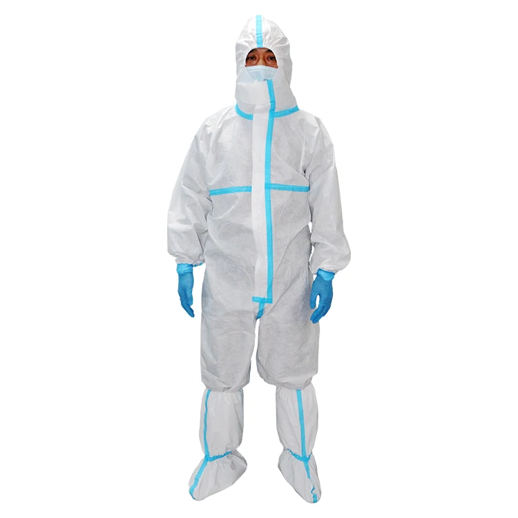 Disposable protective coverall gowns EU type 3 4 5  6