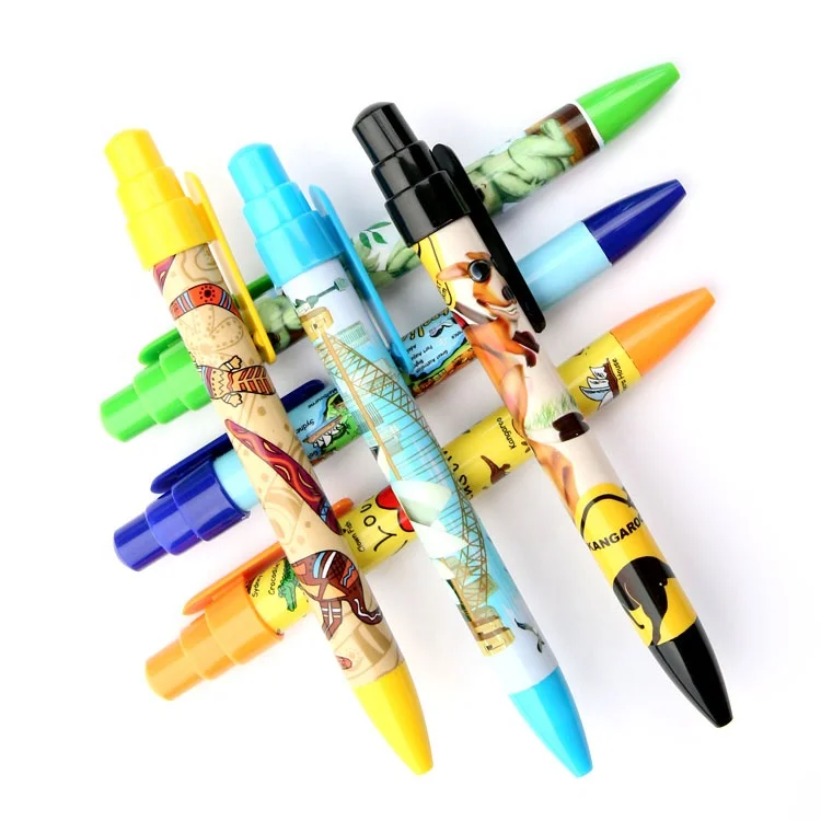 Пластиковая карта полноценная цветная печать мягкой черной рукояткой горячая Распродажа пользовательские пластиковые передачи тепла шариковых ручек