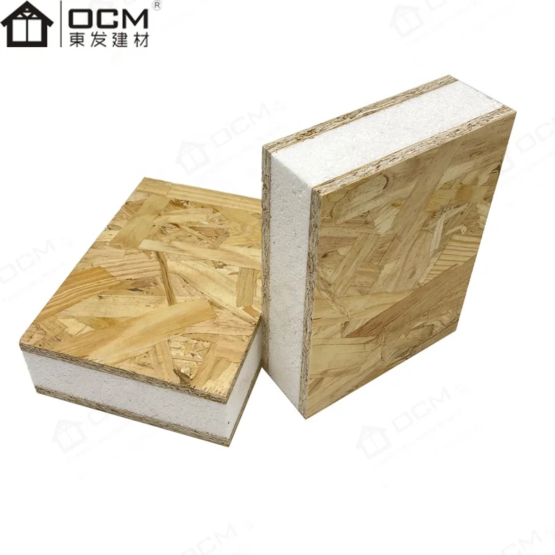 ChinaOCM OSB EPS Sandwich Wall Panels Fireproof Structural Fire Resistance SIP Panels Insulated