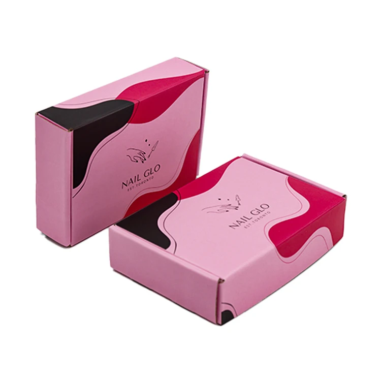 W174 Custom Mailing Paper Corrugated Kraft Mailer Shipping Box Cardboard Mailer Boxes Custom Logo Printing Corrugated Mailer Box