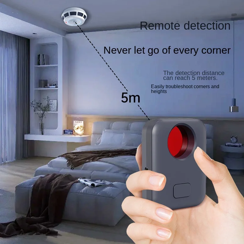 Hidden Camera Detectors Anti Spy Detector Infrared Camera Scanner Bug Detector Device for Bedroom Cars Indoor Outdoor hotel