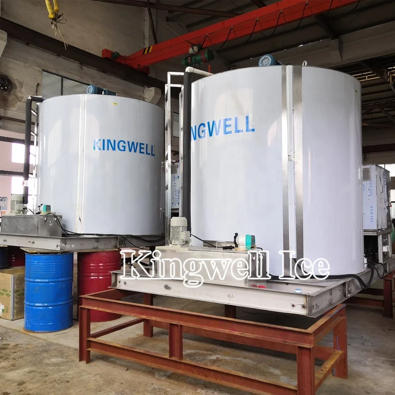 25 tons Ice Flake maker Machine for large scale fish company