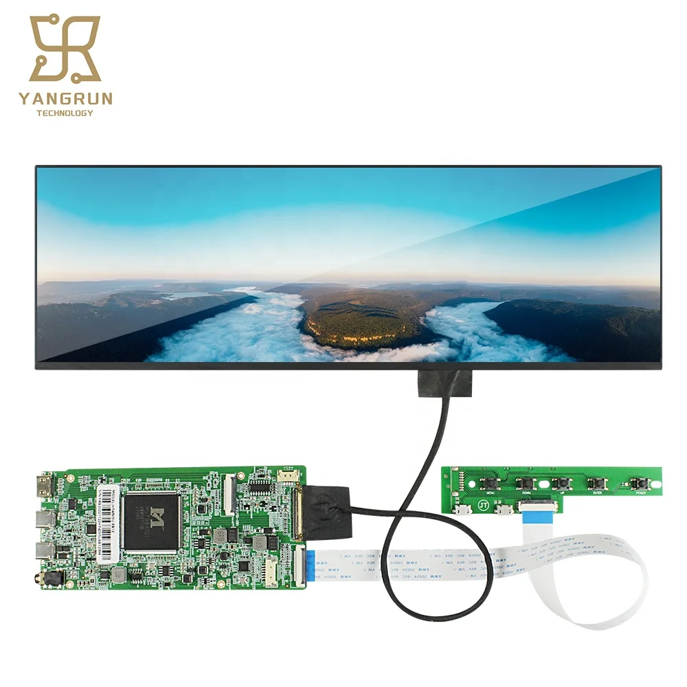 12,7 дюймов Прямоугольный Экран с платой драйвера Type-C 2880*864 2K дисплей NV127H4M-NX1 eDP 40 контактов для игровых автоматов дисплеи