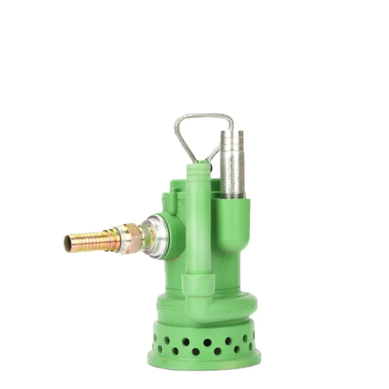 submersible pneumatic mineral slurry pump air power mining mud pump cost by air compressor