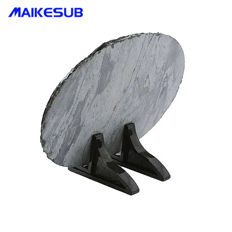
Popular sublimation blank rock slate and heat press rock photo 
