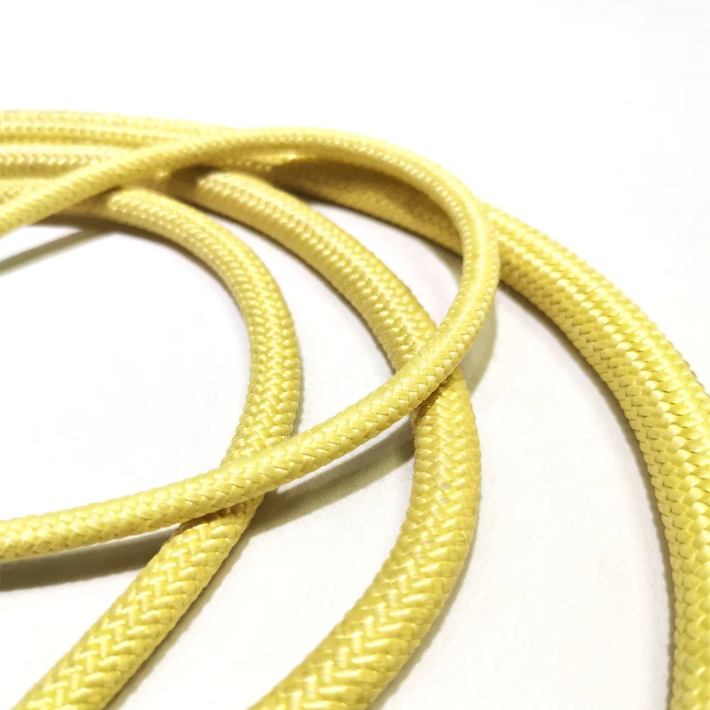 Customized High Strength Fire Retardant Cord 100% Para Aramid Rope