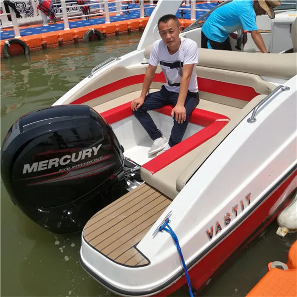 China factory fiberglass fishing boat luxury yacht