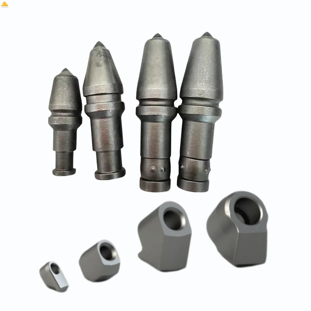 Mining Drilling Bit Excavator Crusher Rock Cutting Trencher Machine Rotary Wheel Drum Cutter For Digging Construction Machinery