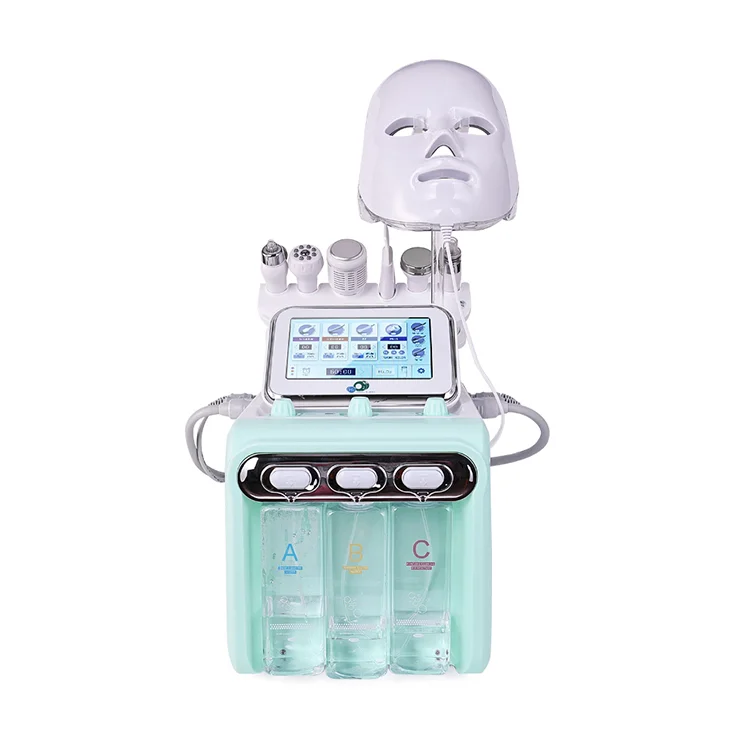 2023 second generation hydro jet aqua peel  7 in 1 facial micro dermabrasion h2o2 hydra microdermabrasion machine