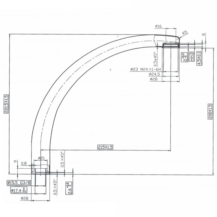 sink faucet pipe electroplate brushed stainless steel faucet for kitchen