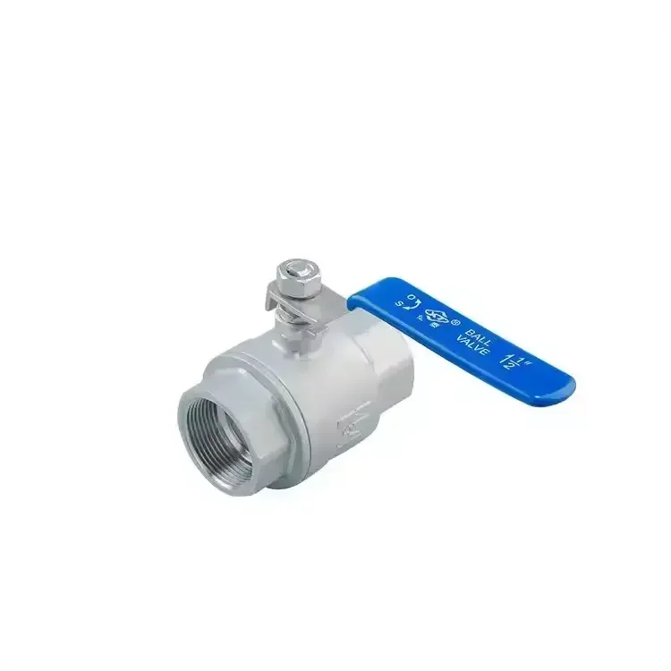 Produced by Xintai Q11F-1000WOG 1-1/2inch mini stainless steel CF8M float Threaded Ball Valve