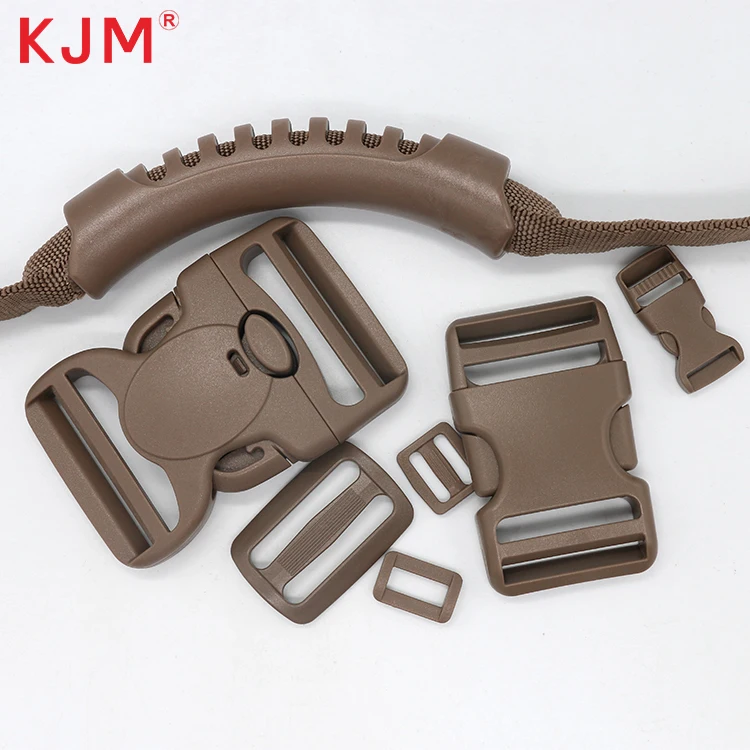 Plastic mould manufacturer bag buckles pom recycled 20mm side release buckles heavy duty buckle