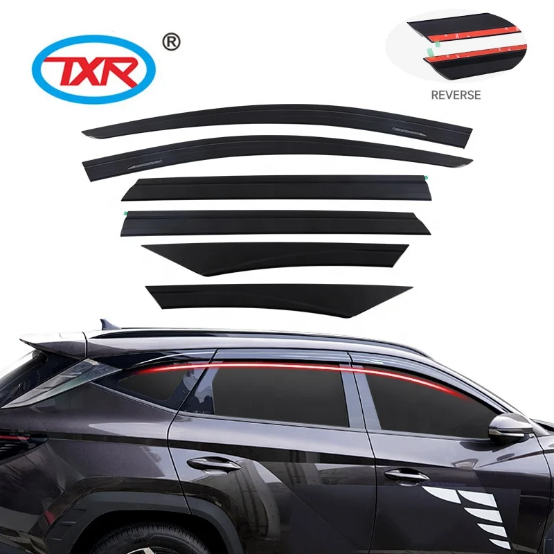 Auto Exterior Accessories Rain Window Deflector Vent Sun Visor Shield  for HYUNDAI TUCSON/TUCSON L TL LM/IX35/IX JM