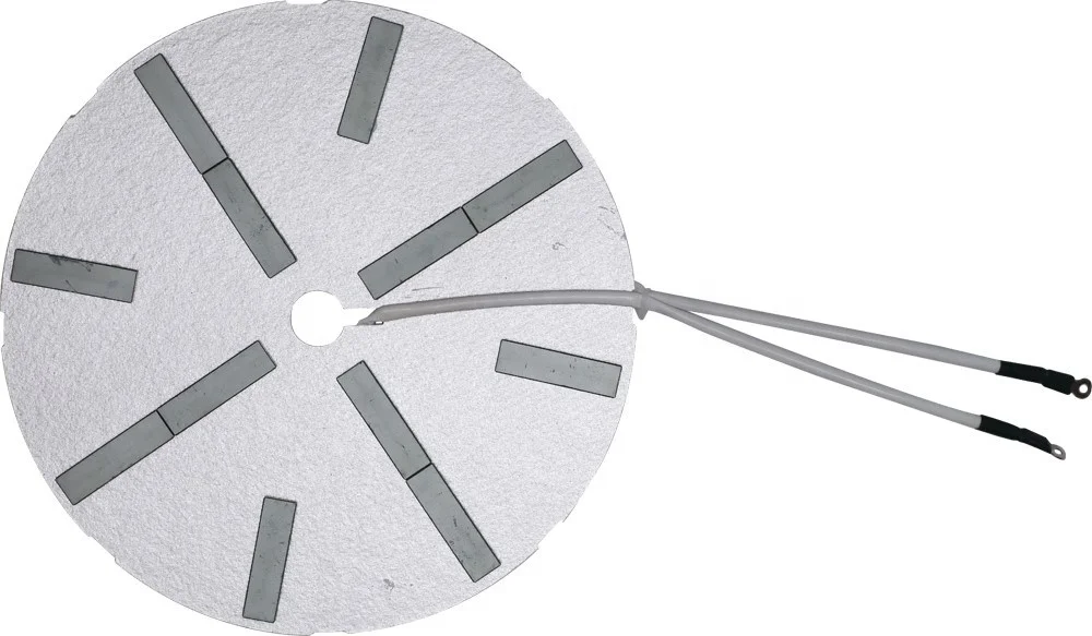 
Induction cooker coil with mica 