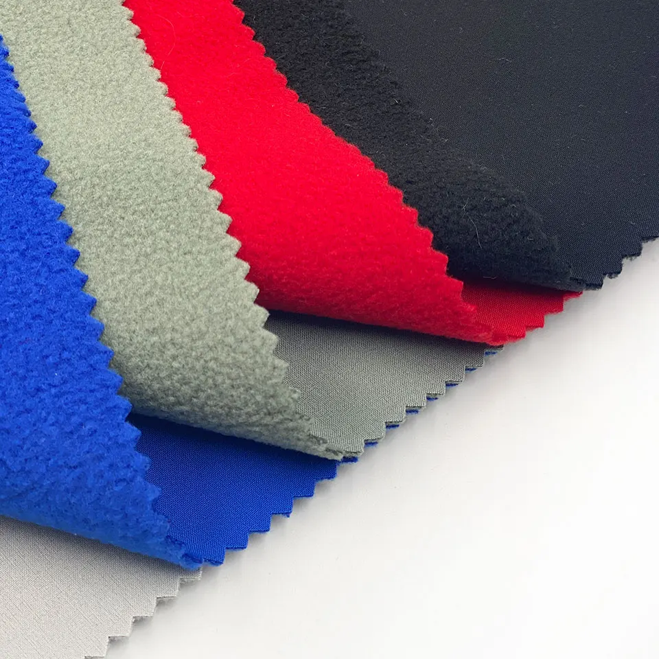 Куртка зимняя Альпинизм 2 слоя softshell 4 Четыре способа растянуть склеивания флис 100% полиэстерное мягкое трикотажное полотно для использования вне помещений куртка
